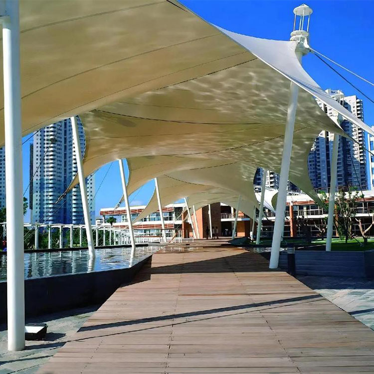 沅江市膜结构景观棚