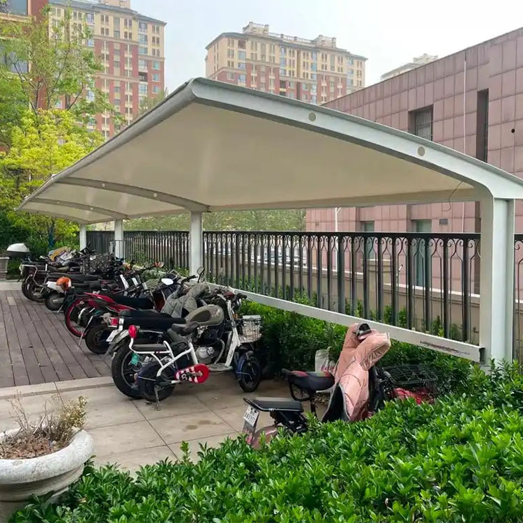 沅江市膜结构电动车棚